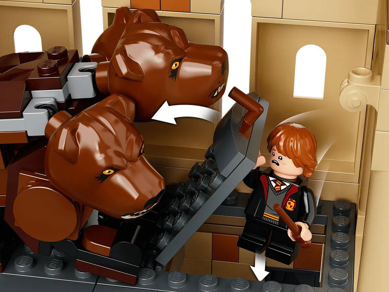 Lego Harry Potter Hogwarts: Fluffy Encounter Building Set, 397 Pieces, Ages 8+, 76387, Multicolour