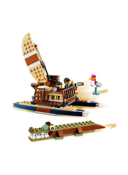 Lego Creator 3-in-1 Safari Wildlife Tree House Building Set, 397 Pieces, Ages 7+, 31116, Multicolour