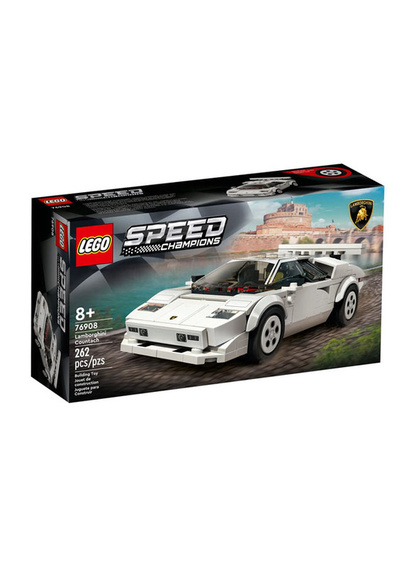 Lego Speed Champions: Lamborghini Countach, 76908, 262 Pieces, Ages 8+