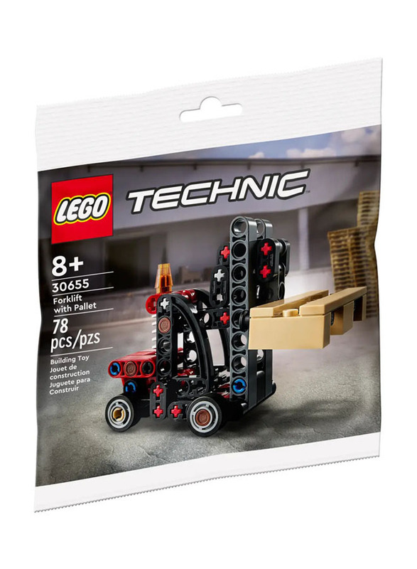 Lego Forklift with Pallet, 30655, 78 Pieces, Ages 8+