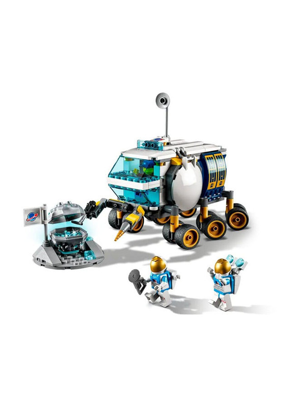 Lego Lunar Roving Vehicle Building Set, 275 Pieces, Ages 6+, 60348, Multicolour