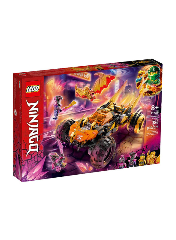 Lego 71769 Ninjago Cole's Dragon Cruiser Building Set, 384 Pieces, Ages 8+