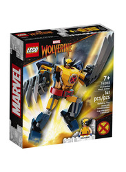 Lego 76202 Marvel Wolverine Mech Armour Building Set, 141 Pieces, Ages 7+