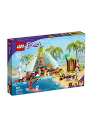 Lego Friends Beach Glamping Building Set, 380 Pieces, Ages 6+, 41700, Multicolour
