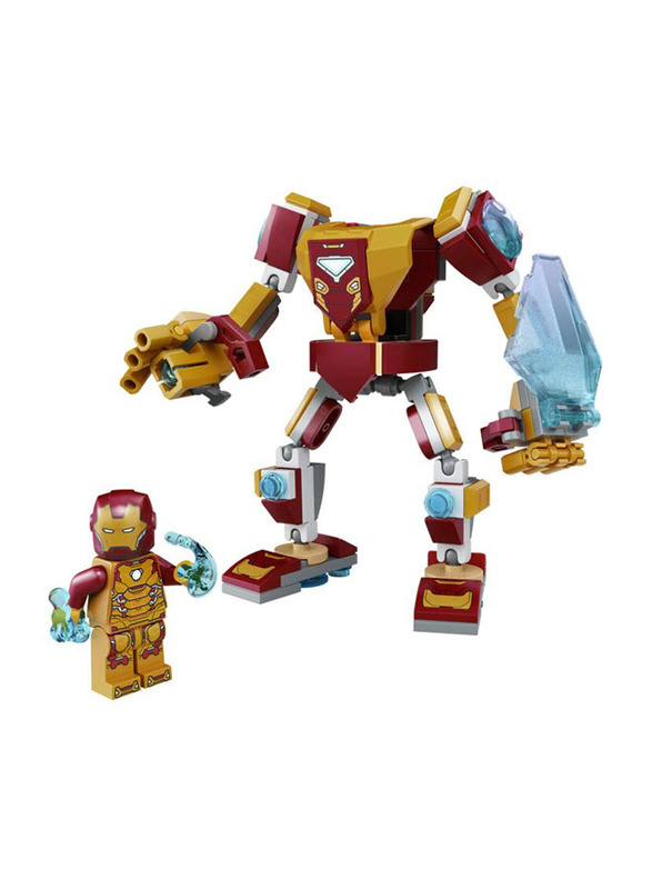 Lego 76203 Marvel Iron Man Mech Armor Building Set, 130 Pieces, Ages 7+