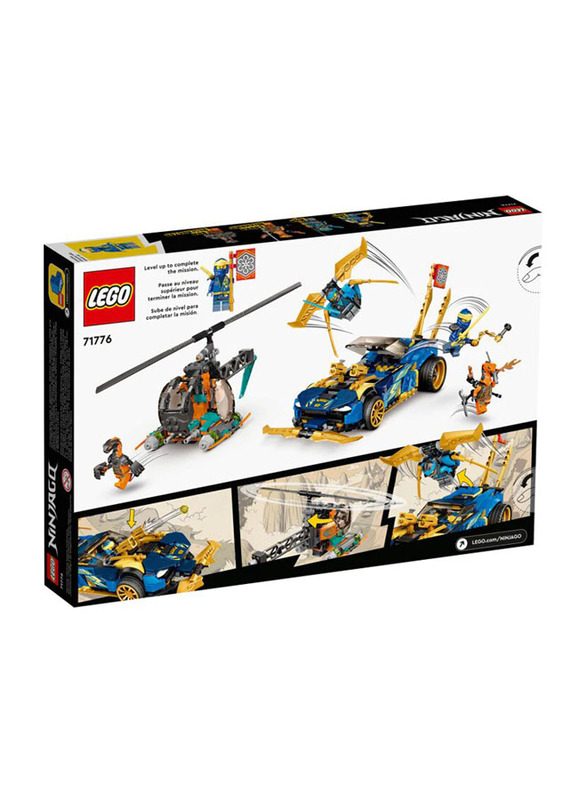 Lego 71776 Ninjago Jay and Nya's Race Car Evo Building Set, 536 Pieces, Ages 7+