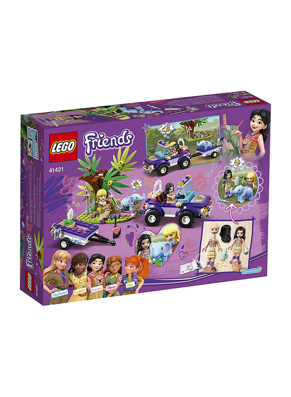 Lego 41421 Baby Elephant Jungle Rescue Building Set, 203 Pieces, Ages 6+