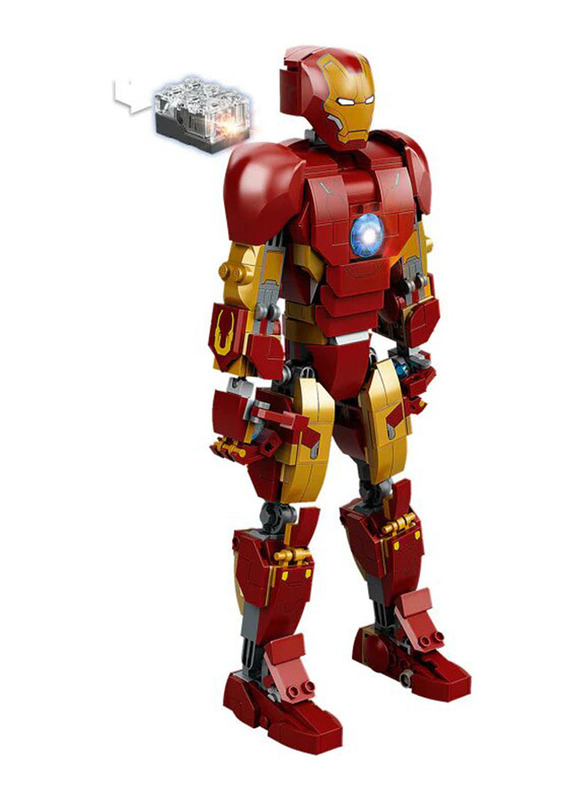 Lego 76206 Marvel Iron Man Figure Building Set, 381 Pieces, Ages 9+
