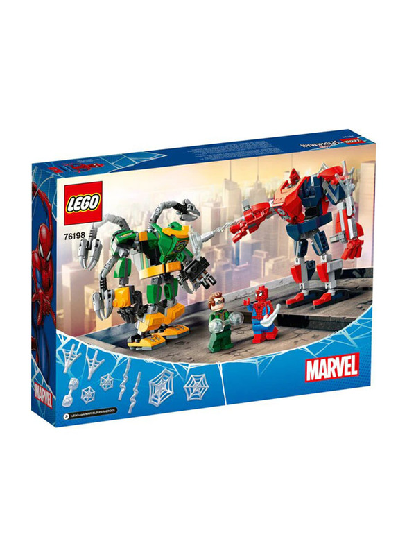 Lego 76198 Marvel Spider-Man & Doctor Octopus Mech Battle Building Set, 305 Pieces, Ages 7+
