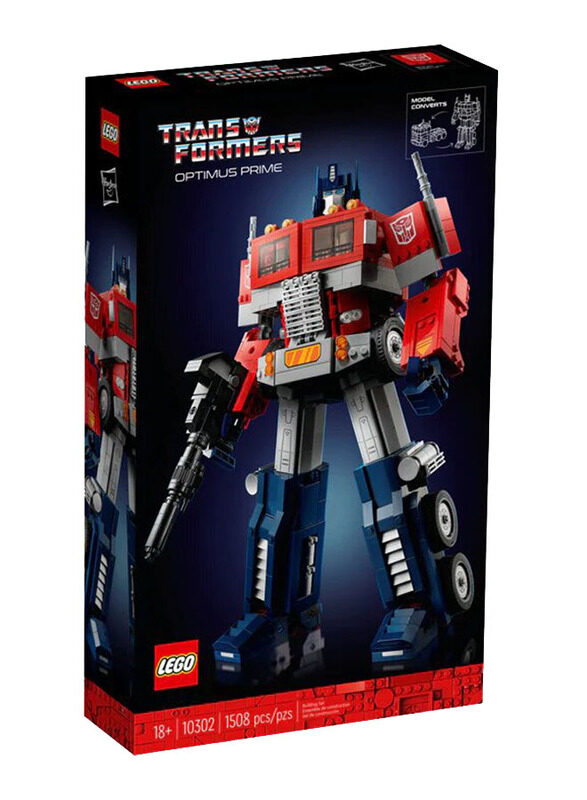 

Lego 10302 Optimus Prime Building Set, 1508 Pieces, Ages 18+