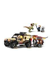 Lego 76951 Jurassic World Pyroraptor & Dilophosaurus Transport Building Set, 254 Pieces, Ages 7+