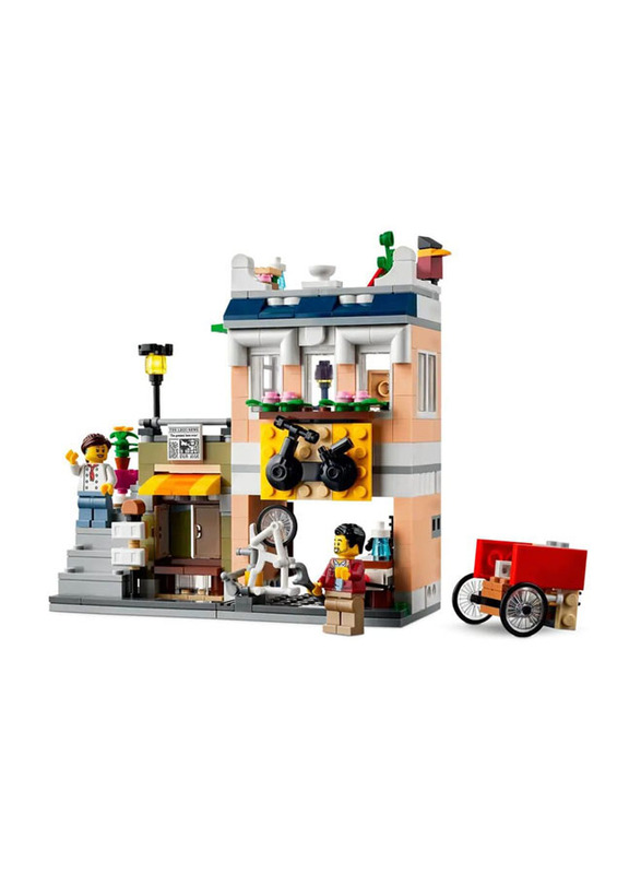 Lego Creator 3-in-1 Downtown Noodle Shop Building Set, 569 Pieces, Ages 8+, 31131, Multicolour