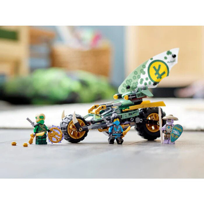 Lego 71745 Ninjago Lloyd's Jungle Chopper Bike Building Set, 183 Pieces, Ages 7+