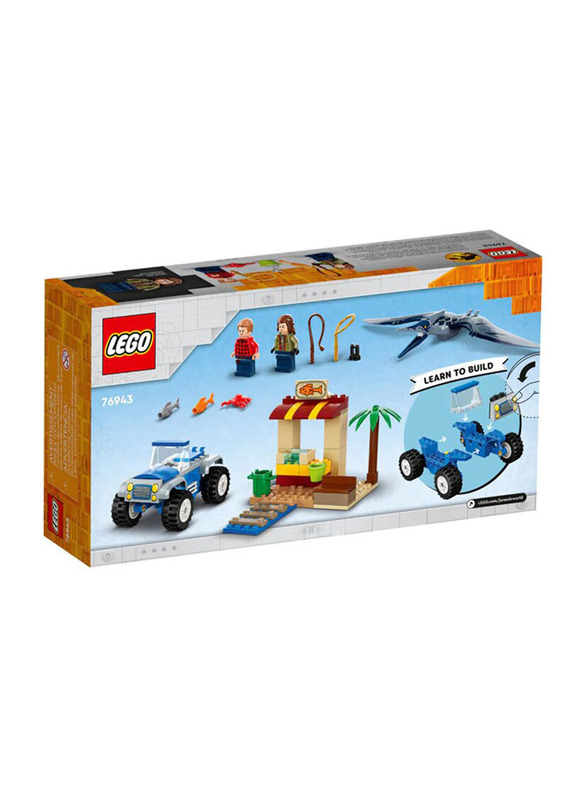 Lego 76943 Jurassic World Pteranodon Chase Building Set, 94 Pieces, Ages 4+