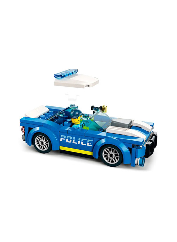 Lego City Police Car Building Set, 94 Pieces, Ages 5+, 60312, Multicolour