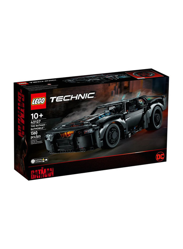 Lego Technic: The Batman - Batmobile, 42127, 1360 Pieces, Ages 10+