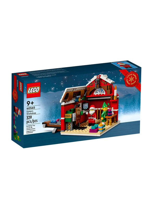 Lego 40565 Santa's Workshop Building Set, 329 Pieces, Ages 9+