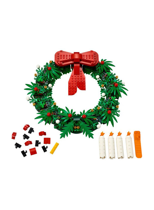 Lego 40426 2-in-1 Christmas Wreath Building Set, 510 Pieces, Ages 9+