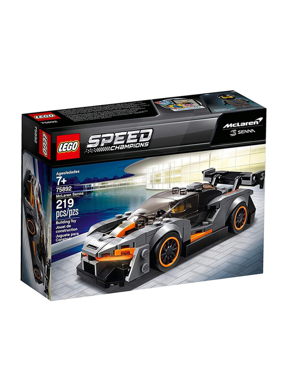 Lego 75892 McLaren Senna Model Building Set, 219 Pieces, Ages 7+