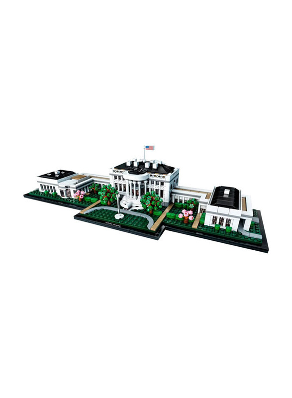 Lego Architecture The White House Building Set, 1483 Pieces, Ages 18+, 21054, Multicolour