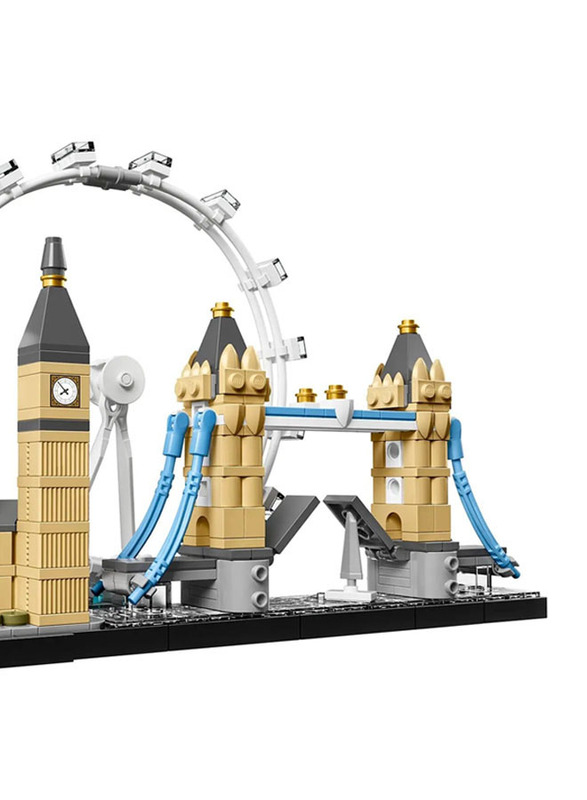 Lego Architecture London Building Set, 468 Pieces, Ages 12+, 21034, Multicolour