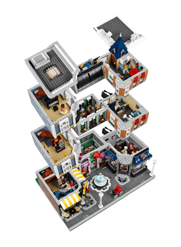 Lego Creator Expert Assembly Square Building Set, 4002 Pieces, Ages 16+, 10255, Multicolour