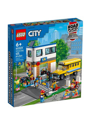 Lego City School Day Building Set, 433 Pieces, Ages 6+, 60329, Multicolour