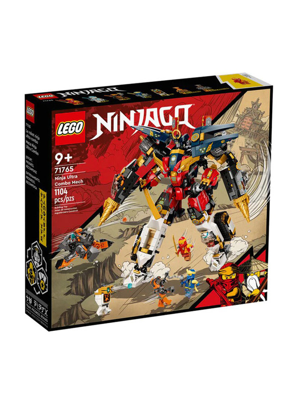 

Lego 71765 Ninjago Ninja Ultra Combo Mech Building Set, 1104 Pieces, Ages 9+