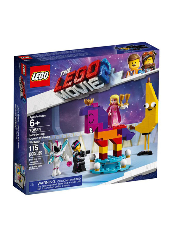 Lego 70824 The Lego Movie 2 Introducing Queen Watevra Wa'Nabi Building Set, 115 Pieces, Ages 6+