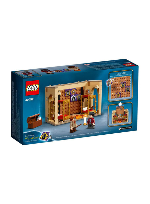 Lego Harry Potter Hogwarts Gryffindor Dorms Building Set, 148 Pieces, Ages 8+, 40452, Multicolour