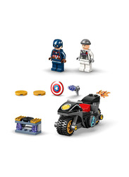 Lego 76189 Marvel Super Heroes Captain America and Hydra Face-Off Building Set, 49 Pieces, Ages 4+