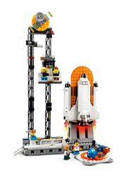 Lego Creator 3-in-1 Space Roller Coaster Building Set, 874 Pieces, Ages 9+, 31142, Multicolour