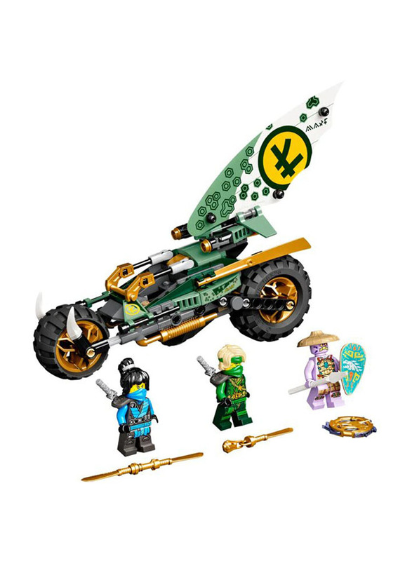 Lego 71745 Ninjago Lloyd's Jungle Chopper Bike Building Set, 183 Pieces, Ages 7+