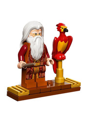 Lego Harry Potter Fawkes, Dumbledore's Phoenix Building Set, 597 Pieces, Ages 10+, 76394, Multicolour