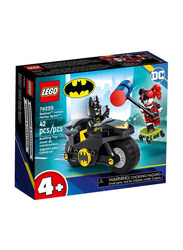 Lego DC Super Heroes Batman Versus Harley Quinn Building Set, 42 Pieces, Ages 4+, 76220, Multicolour