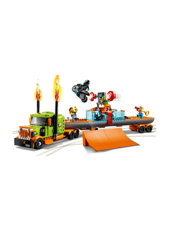 Lego City Stunt Show Truck Building Set, 420 Pieces, Ages 6+, 60294, Multicolour