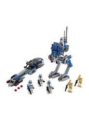 Lego 75280 501st Legion Clone Troopers Model Building Set, 285 Pieces, Ages 7+
