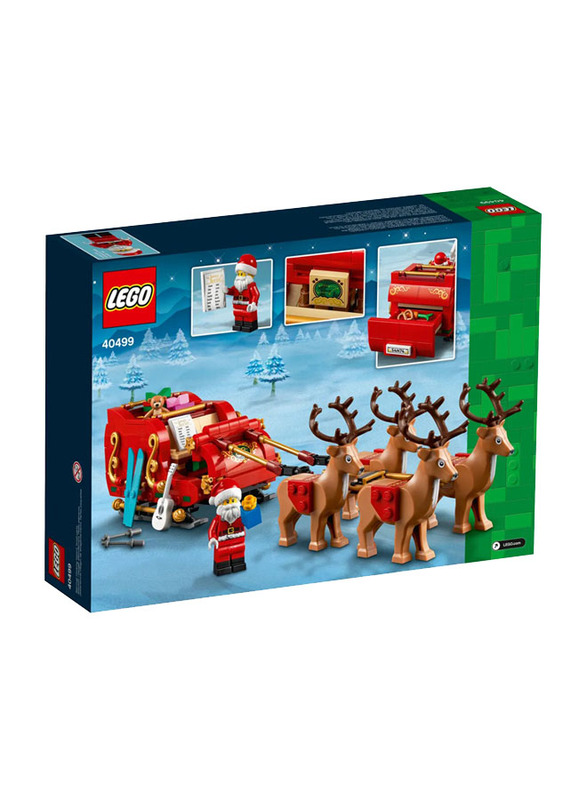 Lego 40499 Santa's Sleigh Building Set, 343 Pieces, Ages 9+