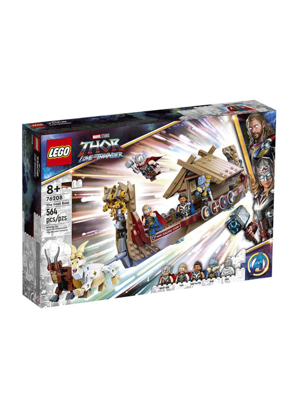 Lego 76208 Marvel The Goat Boat Building Set, 564 Pieces, Ages 8+