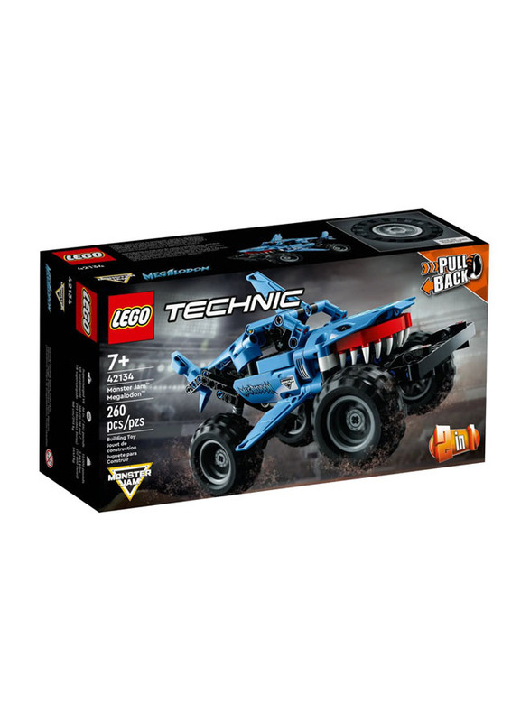 Lego Technic: Monster Jam Megalodon, 42134, 260 Pieces, Ages 7+
