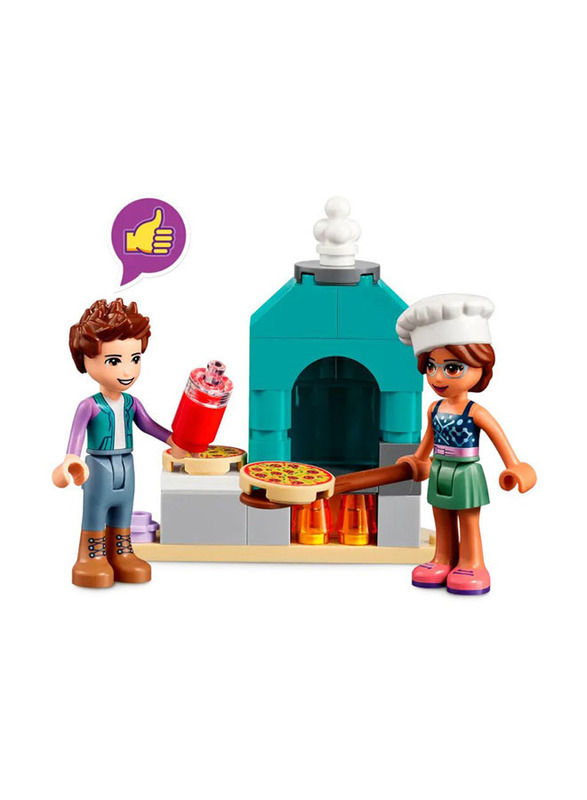 Lego Friends Heart lake City Pizzeria Building Set, 144 Pieces, Ages 5+, 41705, Multicolour