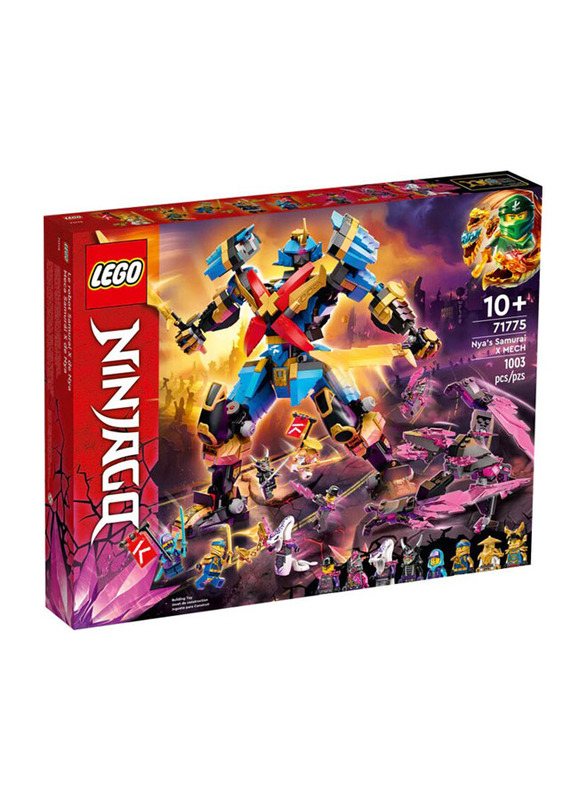 Lego 71775 Ninjago Nya's Samurai X Mech Building Set, 1003 Pieces, Ages 10+