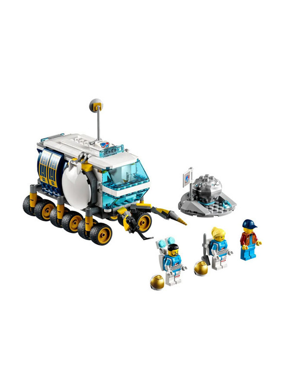 Lego Lunar Roving Vehicle Building Set, 275 Pieces, Ages 6+, 60348, Multicolour