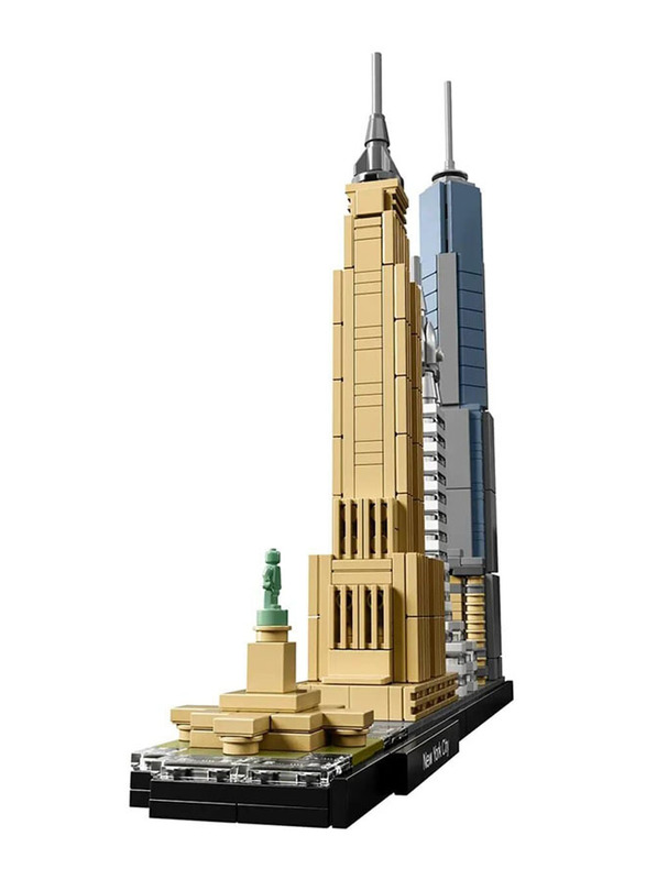 Lego Architecture New York City Building Set, 21028, 598 Pieces, Ages 12+, Multicolour