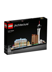 Lego Architecture Las Vegas Building Set, 501 Pieces, Ages 12+, 21047, Multicolour