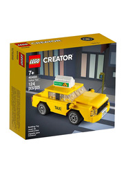 Lego 40468 Yellow Taxi Model Building Set, 124 Pieces, Ages 7+