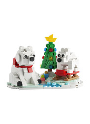 Lego 40571 Wintertime Polar Bears Building Set, 312 Pieces, Ages 9+