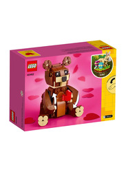 Lego 40462 Valentine's Brown Bear Building Set, 245 Pieces, Ages 8+