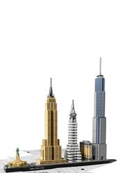 Lego Architecture New York City Building Set, 21028, 598 Pieces, Ages 12+, Multicolour