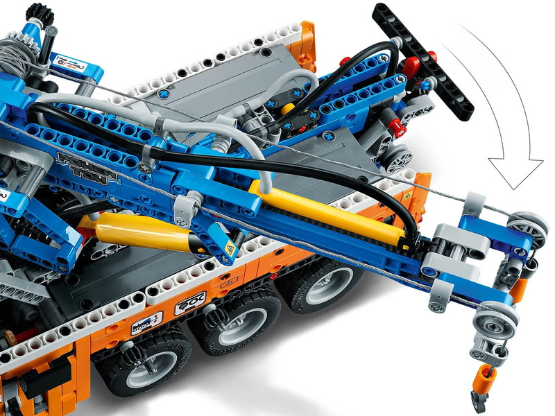Lego Technic: Heavy-Duty Tow Truck, 42128, 2017 Pieces, Ages 11+